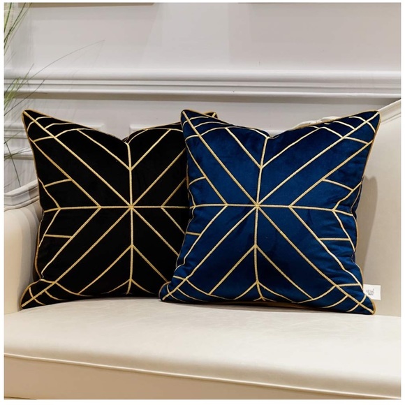 Accents Luxury Velvet European Throw Pillow Covers Poshmark